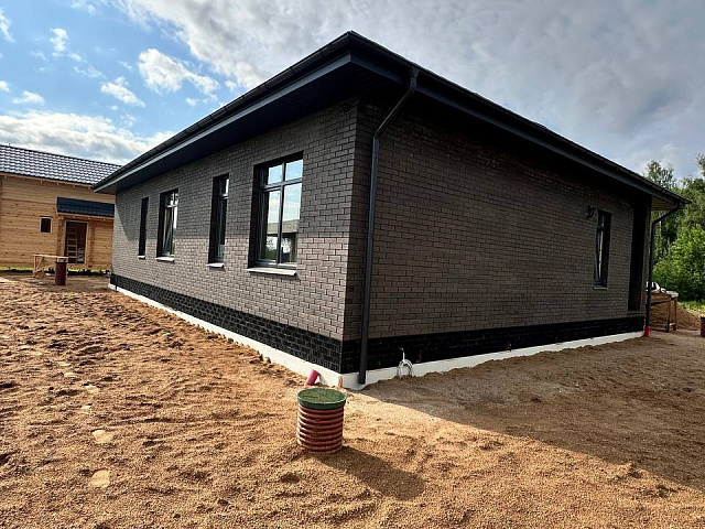 Монтаж инженерных систем в доме площадью 112 квадратных метров в деревне Юрлово.