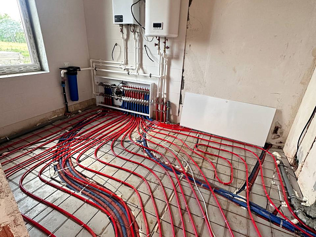 Монтаж отопление на кпп