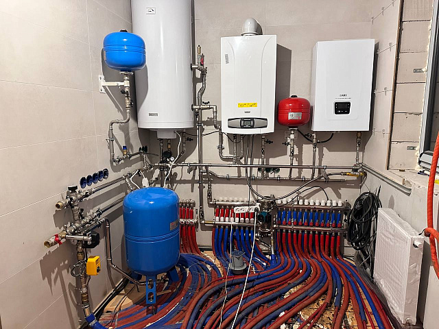 Монтаж котельной