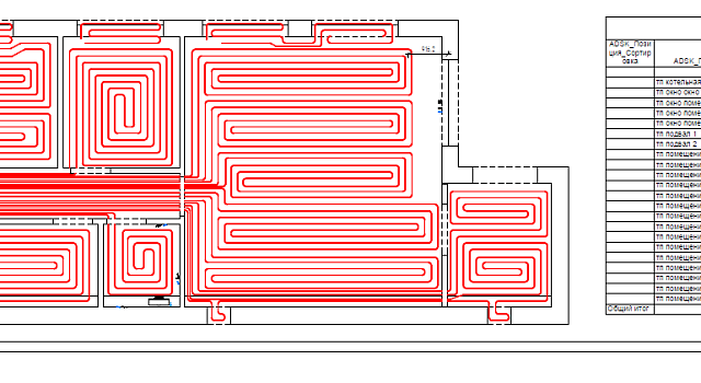 Проект водяного пола в подарок
