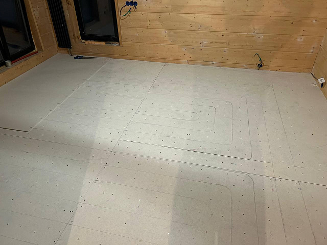 Водяной теплый пол без стяжки